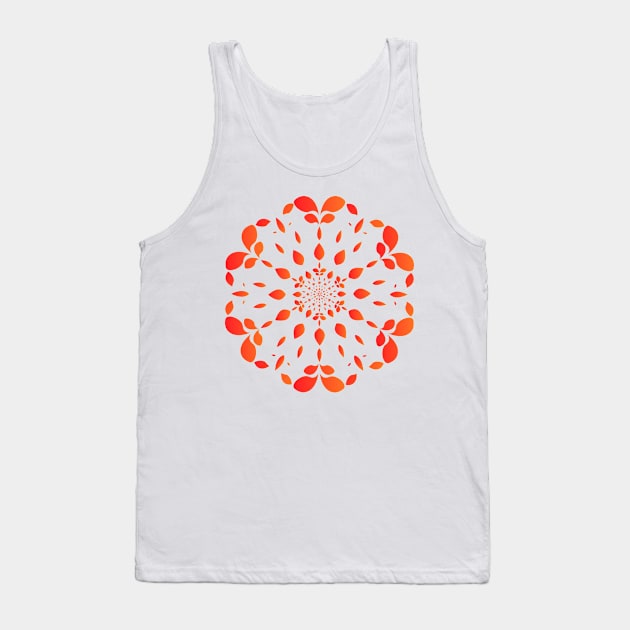 Mandala Tank Top by melcu